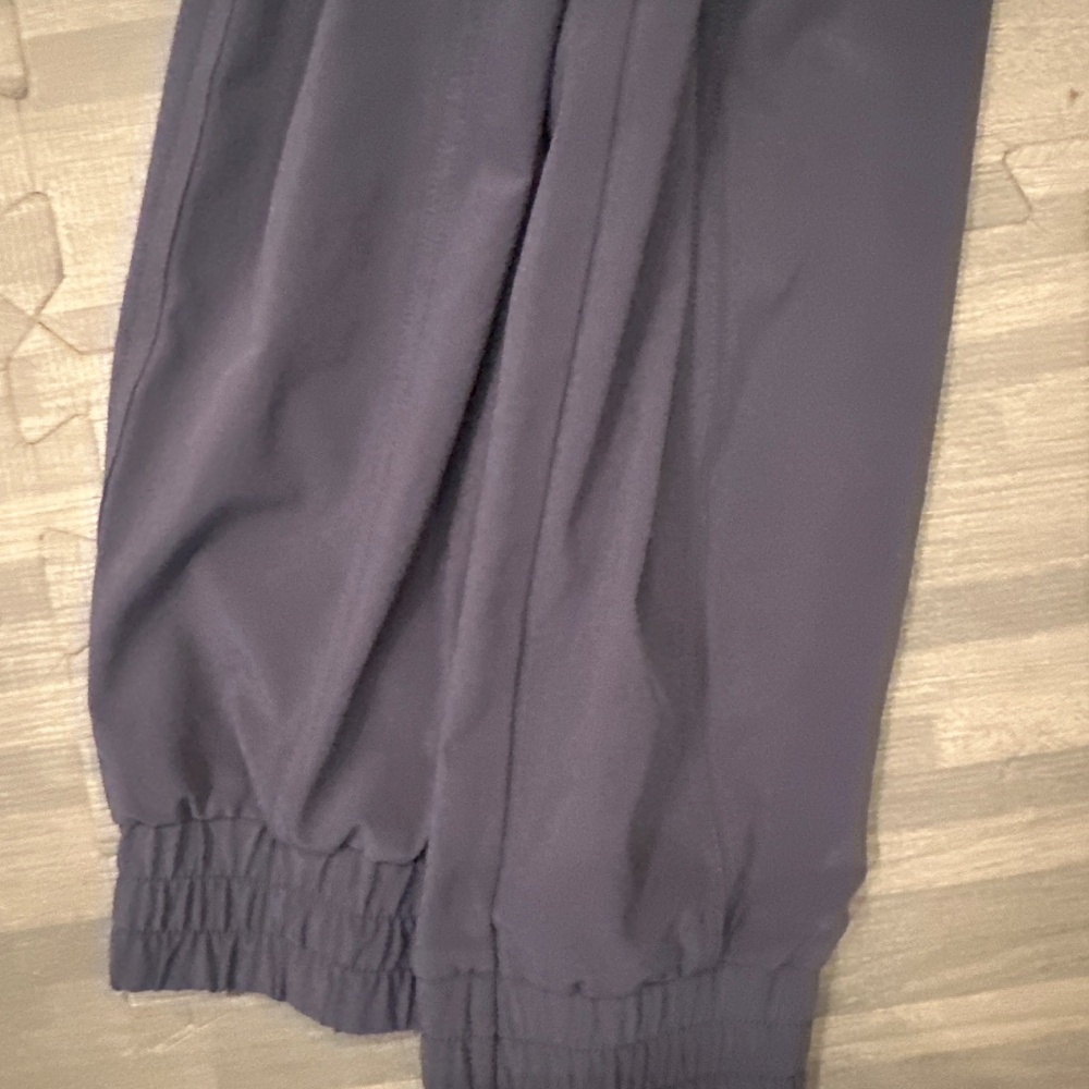 Athleta Gray Strappy Back Performance Jumpsuit Si… - image 6